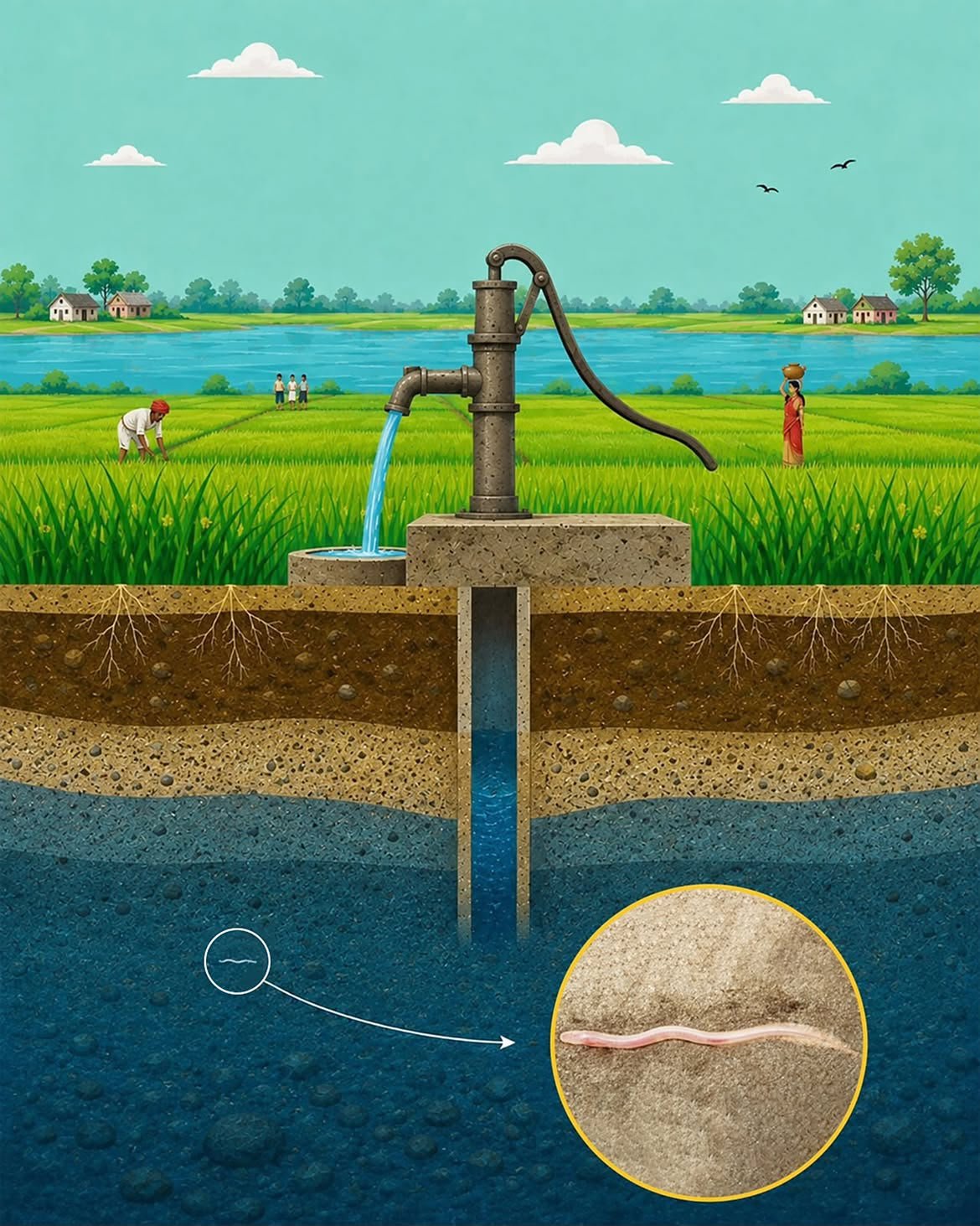 Thackeray Wildlife — groundwater and conservation storytelling visual